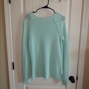 Baby blue sweater